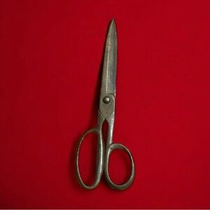 Antique Scissors  ~ J. Wiss & Sons ~ Large Iron Tailor’s Scissors